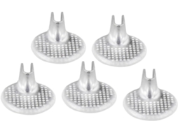 Beaupretty Almofadas De Silicone Super Elásticas E Respiráveis Para Sapatos Chinelos, Pacote Com 5-pares Para Maior