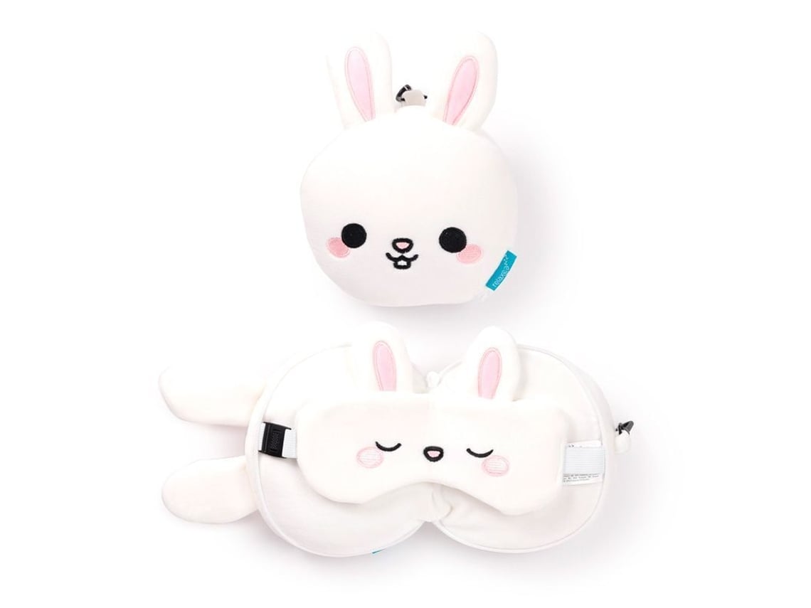 Almofada de Viagem para Coelhos 2 em 1 PUCKATOR Relaxeazzz Adoramals