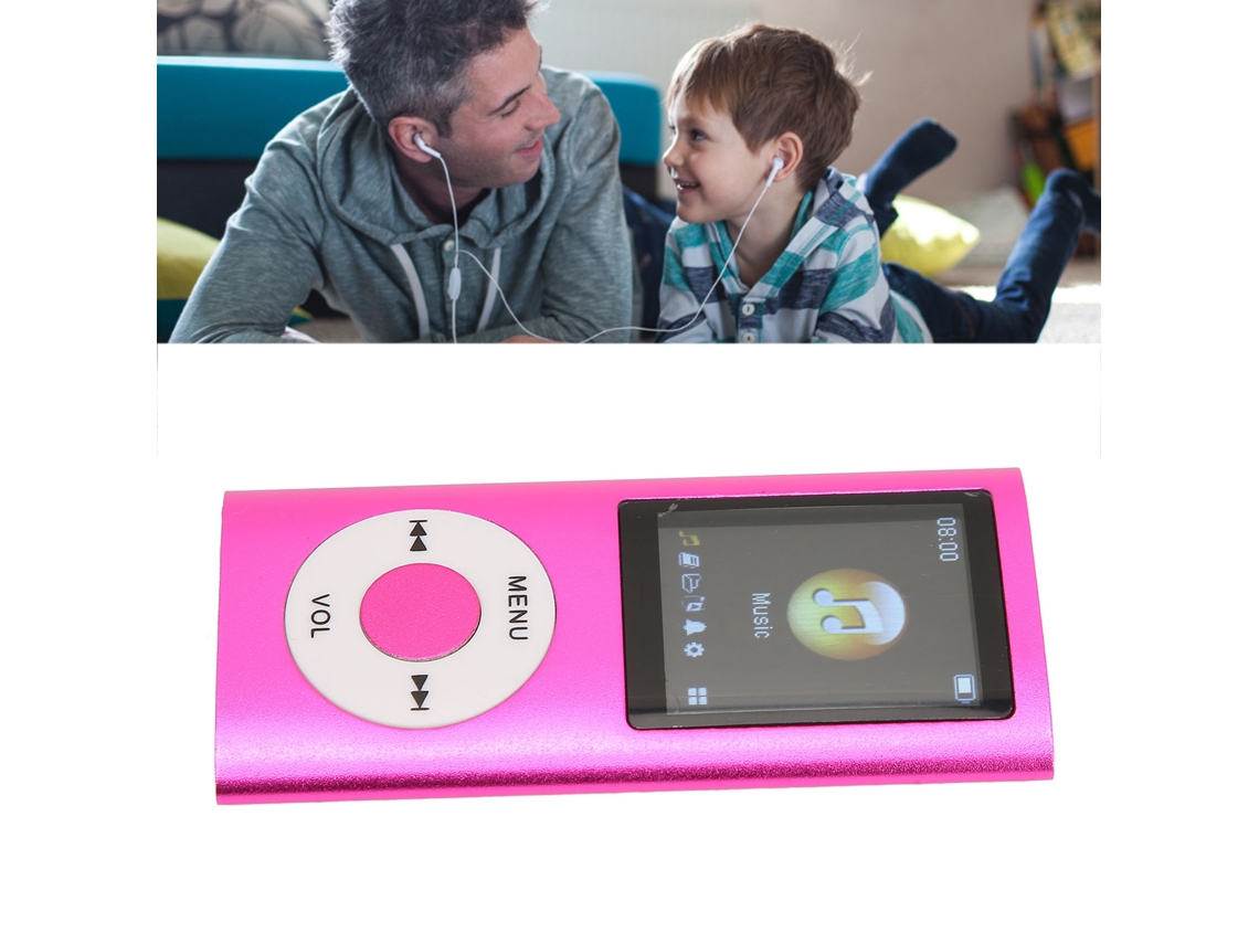 Reprodutor De Mp3 Ultrafino Com Tela Lcd De 1,8 Polegadas, Compatível Com Cartão De Memória E Bluetooth, Ideal Para Estudantes Que Correm E Caminham.