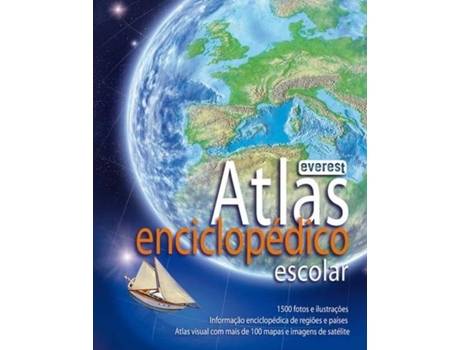 Livro Atlas Enciclopédico Escolar de VVAA (Português)
