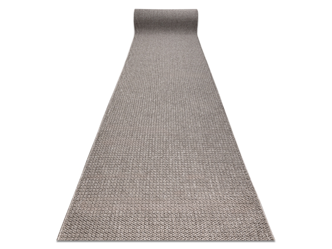 Passadeira Casablanca Loop Castanho, Laço, Macio - 100 Cm