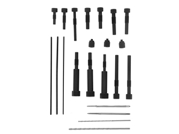 Conjunto De Ferramentas Laxiscreed Para Remoção De Velas De Glow 22 Peças Com Caixa Para M10 E M8