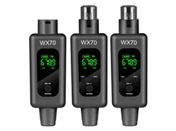 (dois Modelos) Transmissor E Receptor De Sistema Conversor De Microfone Sem Fio Uhf Xlr, 0v-48v
