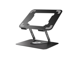 Suporte Para Notebook (base Giratória De 360° Para Uso Em Mesa)