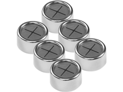 Conjunto Genérico De 6 Ganchos Autoadesivos Sem Furos Para Utensílios Cozinha E Toalhas, Em Silicone E Abs