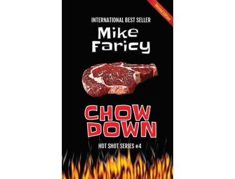 Livro Chow Down de Mike Faricy (Inglês)