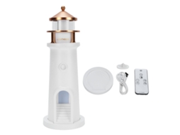 Farol de luz noturna com projeção de lua decorativo multifuncional para quarto | S/MARCA