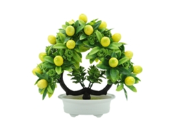 Laxiscreed Flor De Fruta Artificial Em Vaso Para Decoração De Ano Novo E Interior