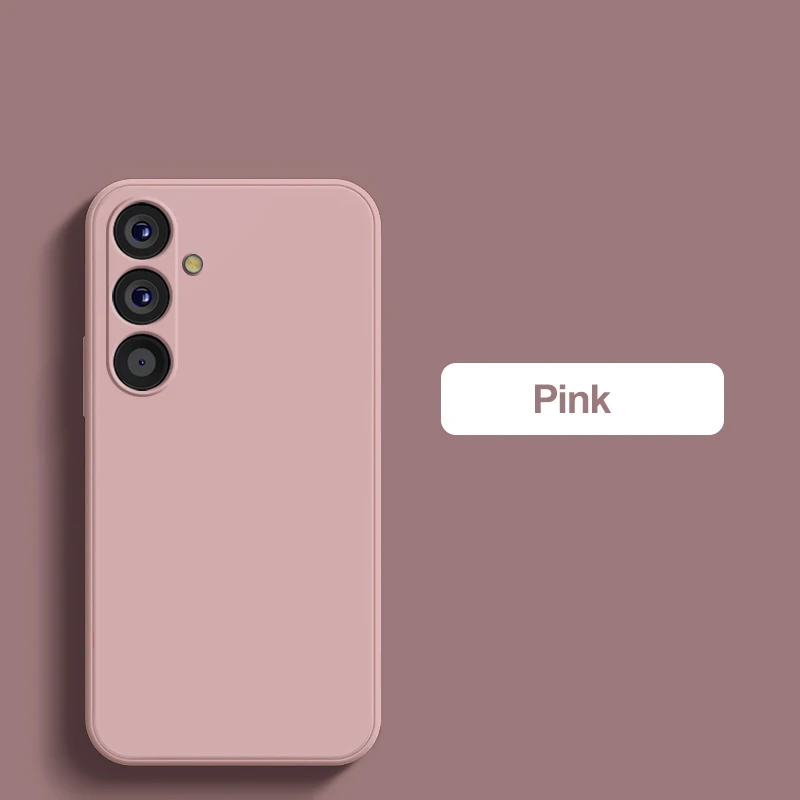 Capa De Silicone Líquido Para Câmera (galaxy S26 Plus Rosa) Para Samsung