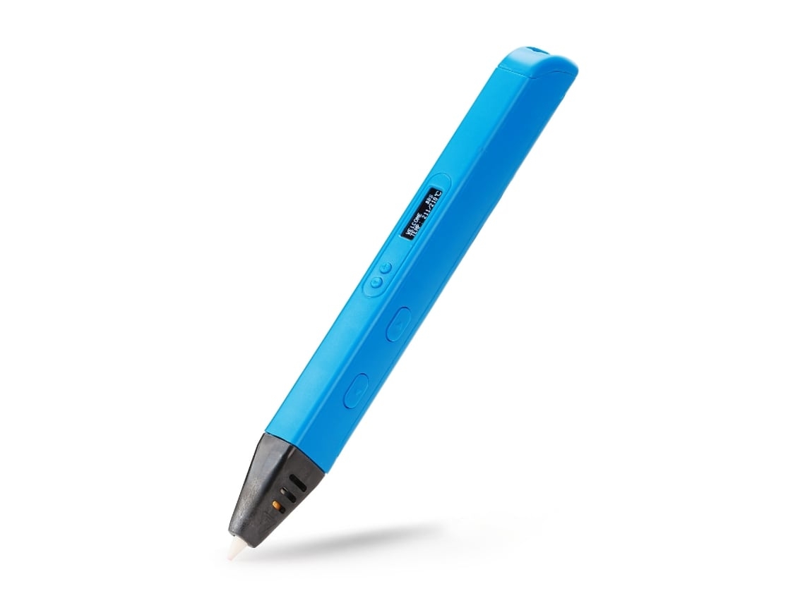 Caneta Super 3D Caneta de Impressão 3D Compatível com Abs e Pla de 1 75 Mm Azul
