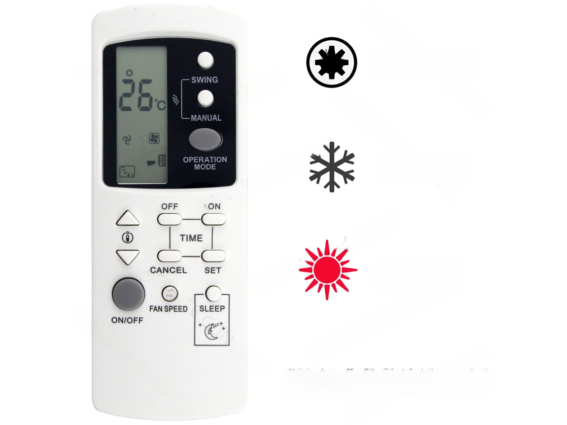 Controle Remoto de Ar Condicionado HENTEN HOME para Galanz Gz 1002b e3