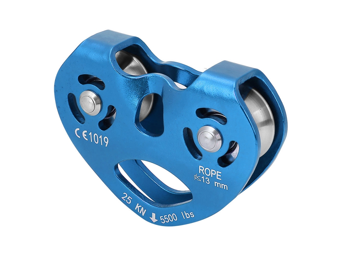 Polea Giratoria de Aluminio Resistente 25kn para Escalada