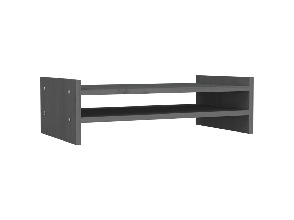 Monitor Stand, Monitor Stands Vidaxl Cinzeto Madeira (50 X 27 X 15 Cm)