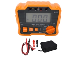Megôhmetro Digital Tester de Resistência de Isolação Lcd 1999 Contagens com Bolsa