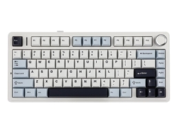 Teclado Mecanico Aula F75 Gasket Mechanical Keyboard, Wireless, Fon Five Layer Pads, Knob, Rgb