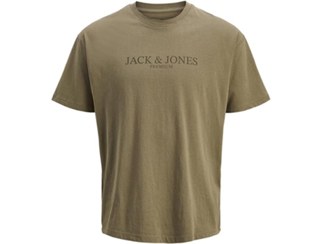 T-shirt De Homem Jj Jprbluluca Ss Cinzento (l)