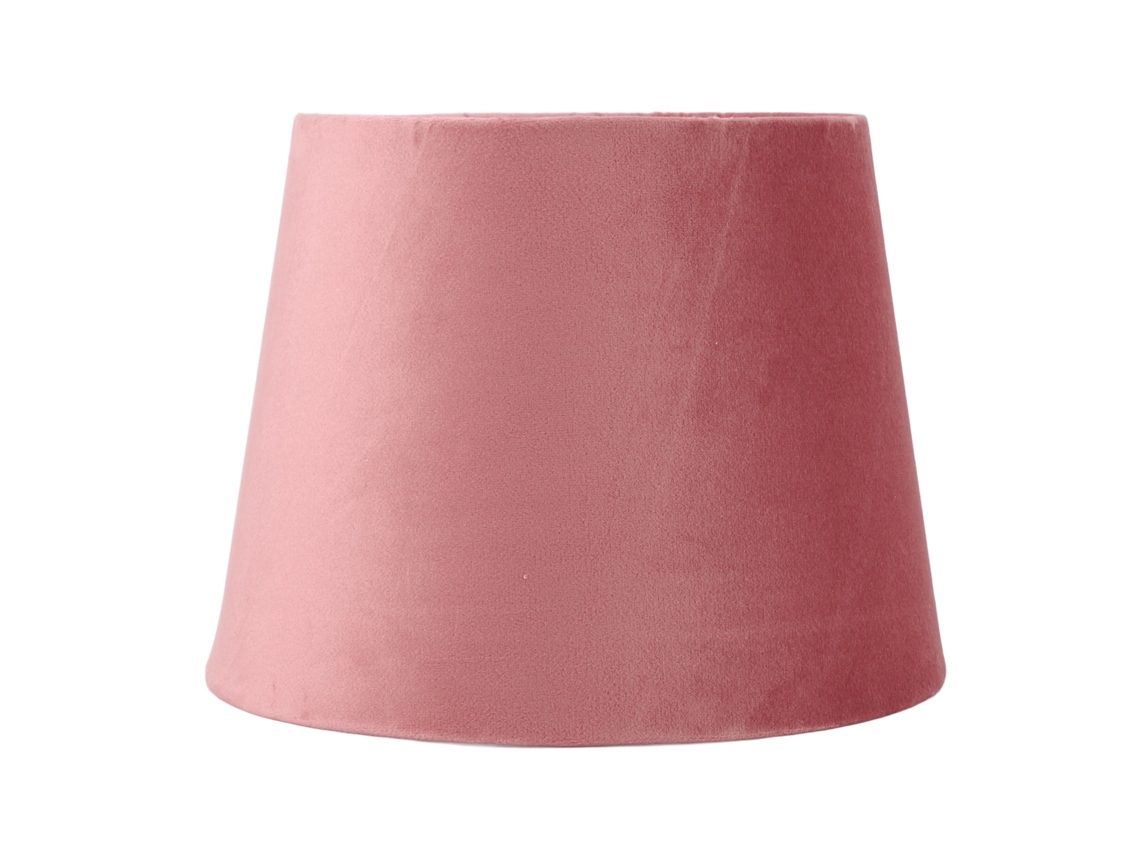 Abajur de Veludo Cônico Decorativo E27 E14 S/MARCA para Lâmpada de Mesa e de Chão Marrom