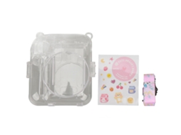 Funda Para Cámara Instantánea De Shell Duro Con Correa, Case Protectora Transparente Para Cámara Pc Y Filmadora Instantánea