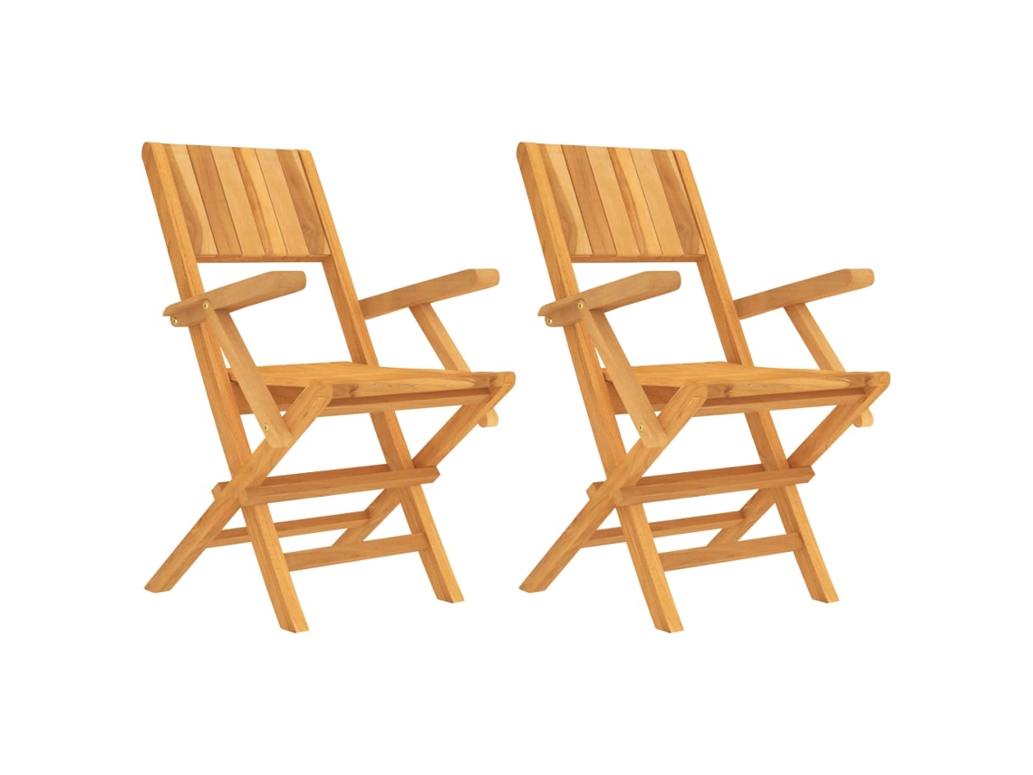 Folding Chair, Folding Chairs Vidaxl Marrom Madeira (n/a)
