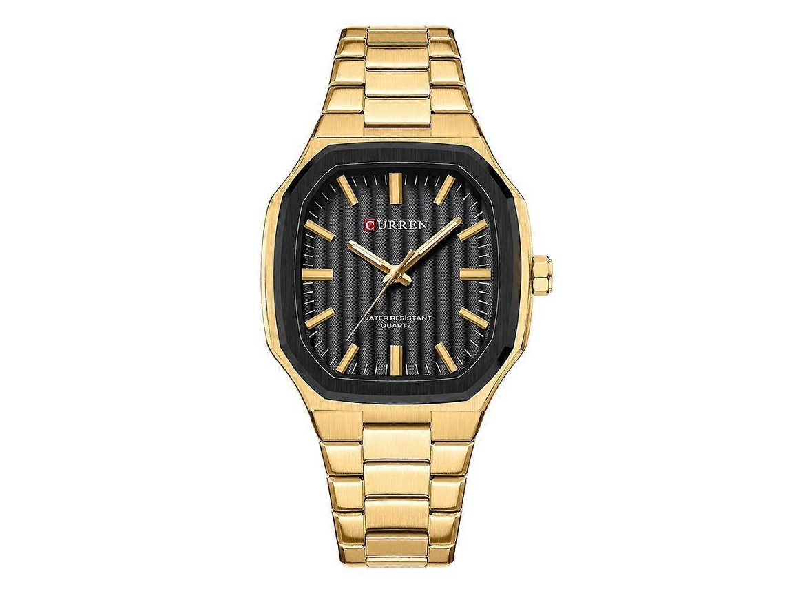 Relógio Masculino Curren 8458 Business Com Pulseira De Aço E Mecanismo De Quartzo.