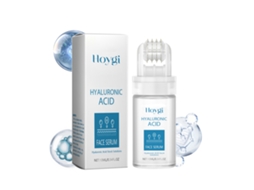 Soro Facial Com Ácido Hialurônico Roller, Hidratante, Iluminador, Refina Poros, Cuidado Facial 10ml