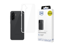 Capa 3mk Para Samsung Galaxy A37, Capa Protetora Transparente Feita De Material Rígido.