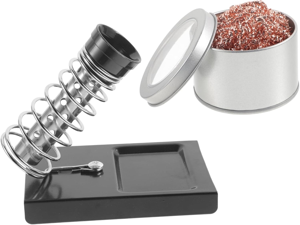 Conjunto Suporte Solda Para Com Limpador.