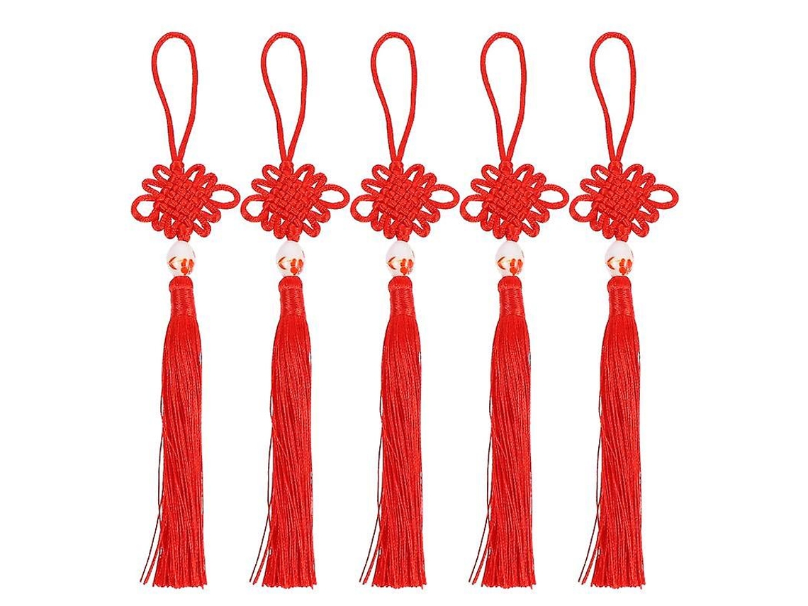 5 Unidades de Nó Chinês Vermelho ALLINLESS