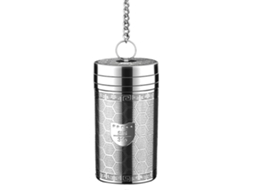 Infusor De Chá Em Aço Inoxidável Com Esfera E Gancho De Corrente Extensível Para Chá De Folhas Soltas, Ideal Para Chá Preto E Rooibos.