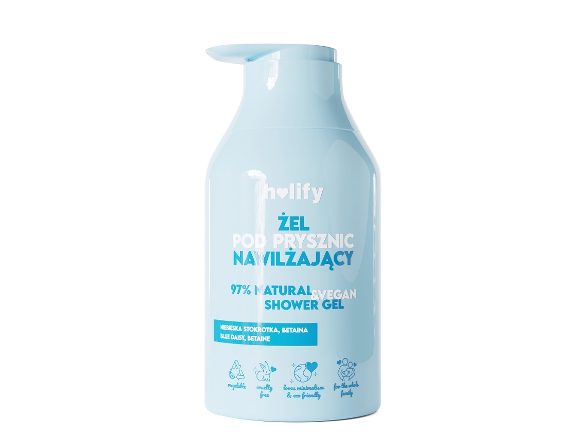 Gel de banho hidratante, 500ml Holify