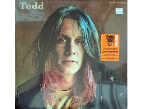 Todd Rundgren Todd 2Lp Vinil Laranja e Verde Edição Limitada Rsd 2024