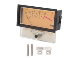 Medidor VU de alta precisão de 12 V (alta precisão, com luz de fundo)