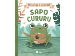 Livro Sapo Cururu de Ana Cristina Gluck (Português)