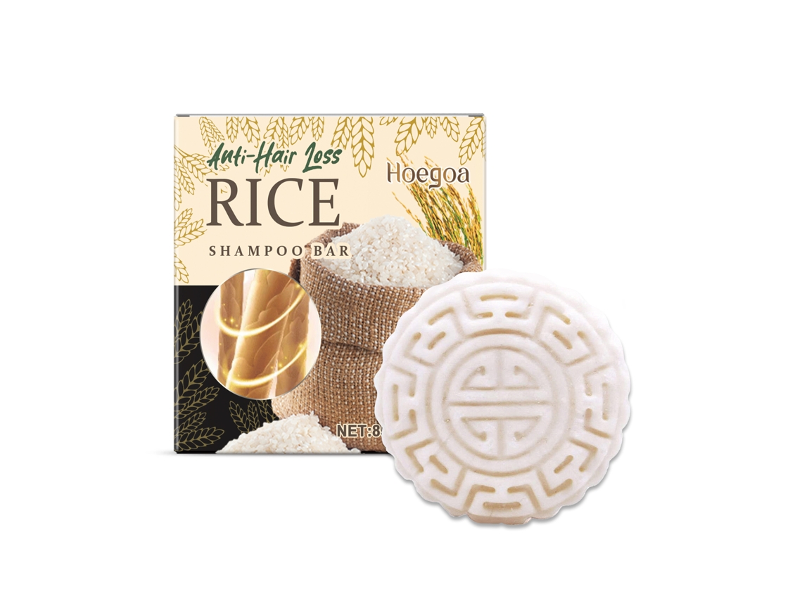 Shampoo de Arroz para Reduzir a Caída de Cabelo LAXISCREED