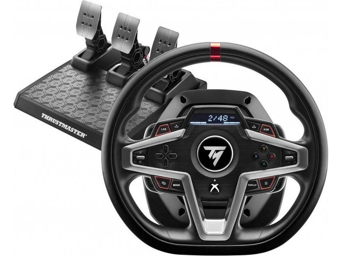 Volante + Pedales THRUSTMASTER T248 (Outlet Caixa Aberta - Xbox | Pc - Negro)