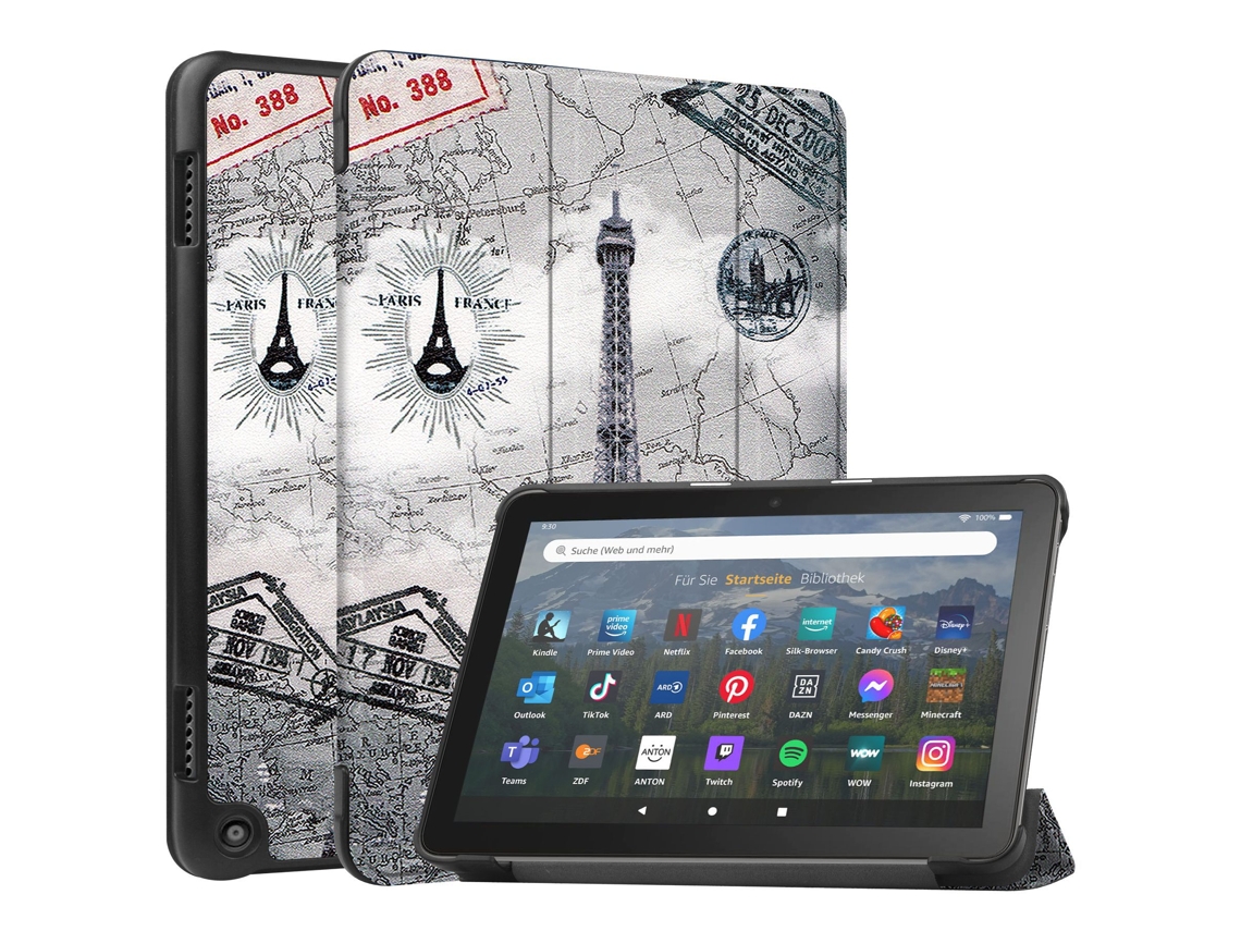 Capa Para Amazon Fire Hd 8/fire Hd 8 Plus 2022 Torre