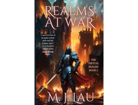 Livro Realms at War de M J Lau (Inglês)