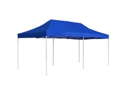 Vidaxl Tenda Dobrável Profissional Para Festas Alumínio 6x3m Azul