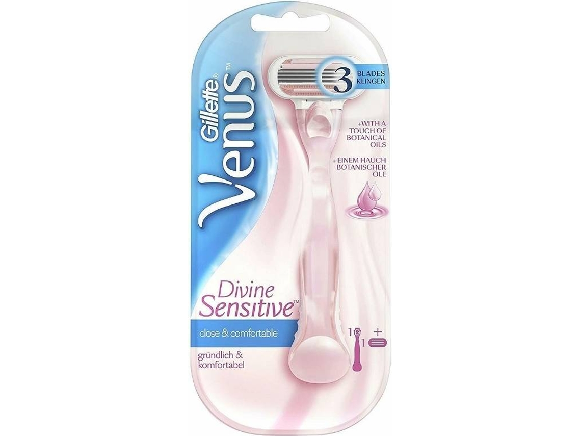 Lâminas Descartáveis GILLETTE Divine Sensitive Razor (1 Unidade)