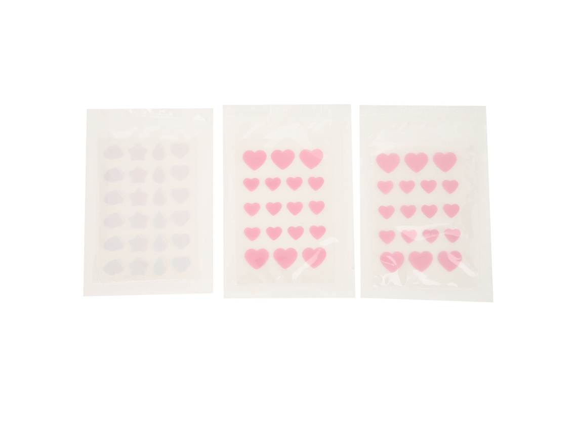 60 Parches Hidrocoloides Para Acné Em Forma De Personagens Animados Que Cubre E Cura Parches Faciais Decorativos