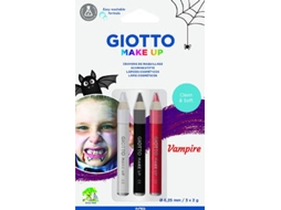 Pinturas Faciais GIOTTO Lápis Facial Make Up Vampiro (3 unidades)