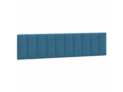 Headboard Cushion, Headboard Cushions Vidaxl Azul Veludo (200 Cm)