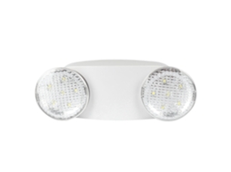 Luz de emergência LED 200lm, 2 lâmpadas, bateria 120min, rotativa, para lar, escritório, comércio | S/MARCA