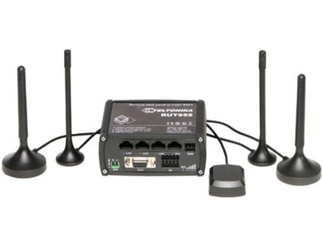 RUT955, WI-FI 4 (802.11N), ETHERNET LAN.