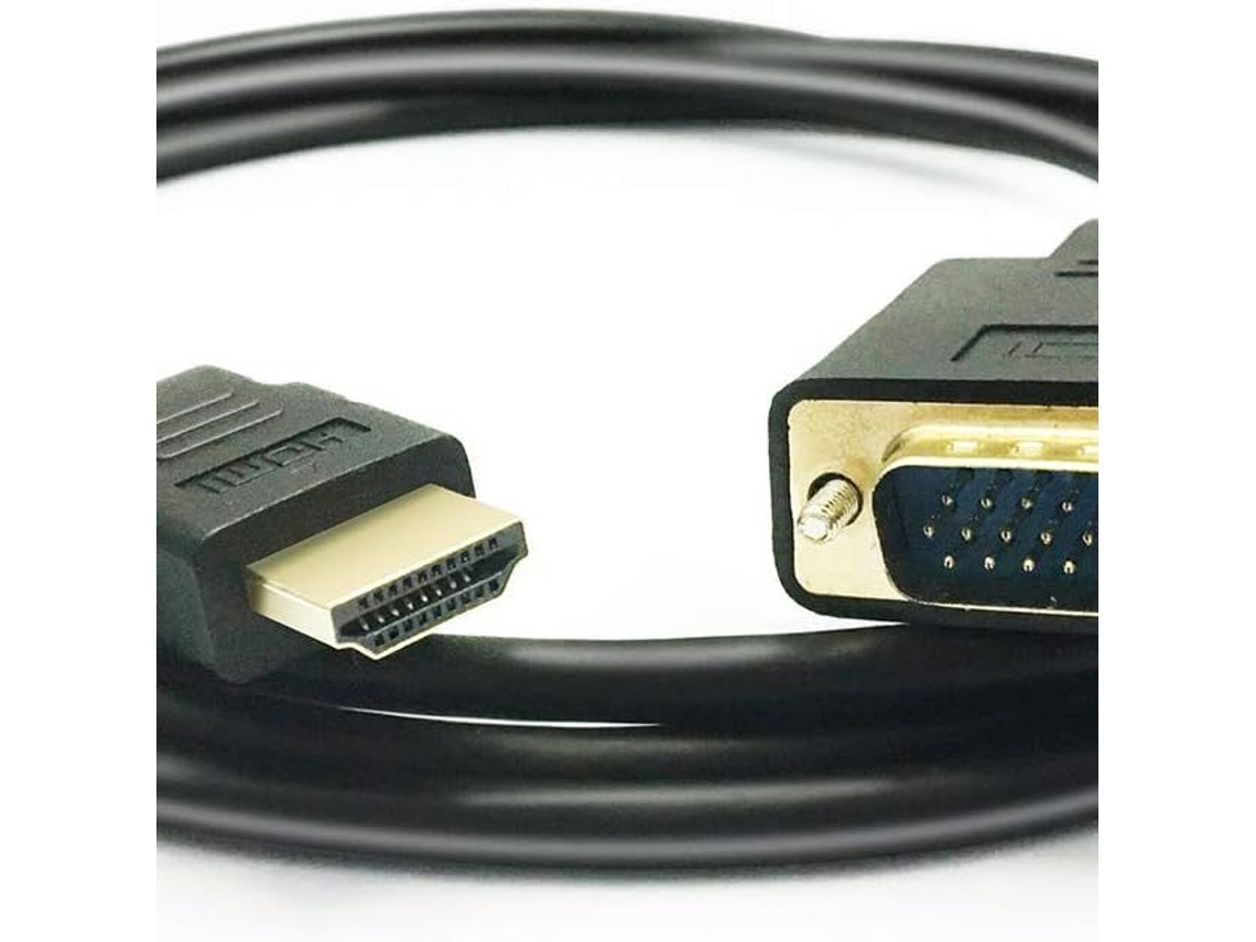 Cabo Hdmi para Vga, 1080p Macho Vga M/m Vídeo AQUAFORGE