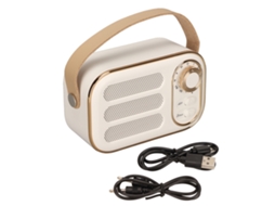 Altifalante Bluetooth LAXISCREED Branco Bateria Interna