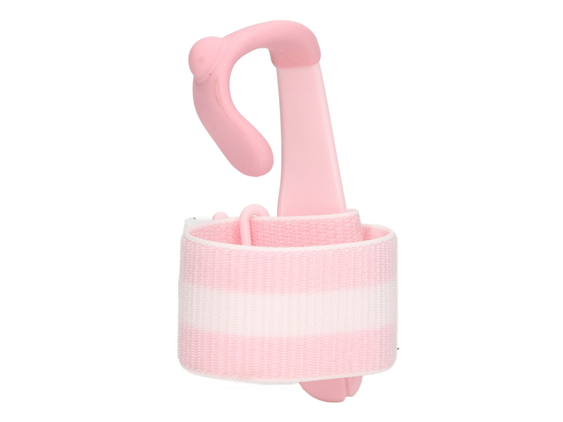 Corrector De Agarre De Pluma Para Estudiantes Diseño Ergonómico Brazalete De Muñeca Rosa