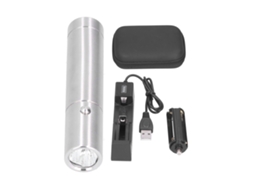 Lanterna de Fisioterapia Led Portátil Luz Vermelha Tratamento com 3 Comprimentos de Onda para Alivio de Dor