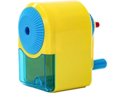 Apontador De Lápis Manual Portátil Com Manivela, Ideal Para