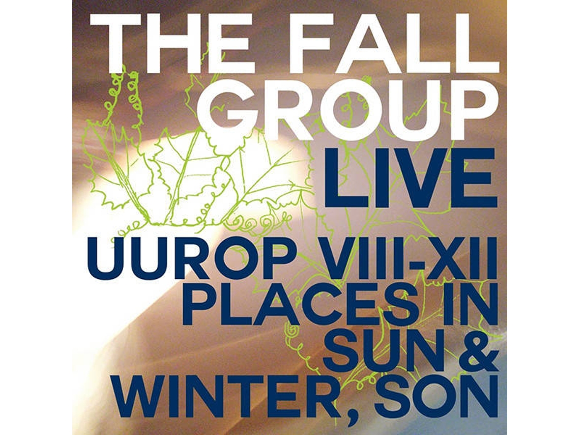 CD The Fall Group - Live Uurop VIII,XII Places In Sun & Winter, Son